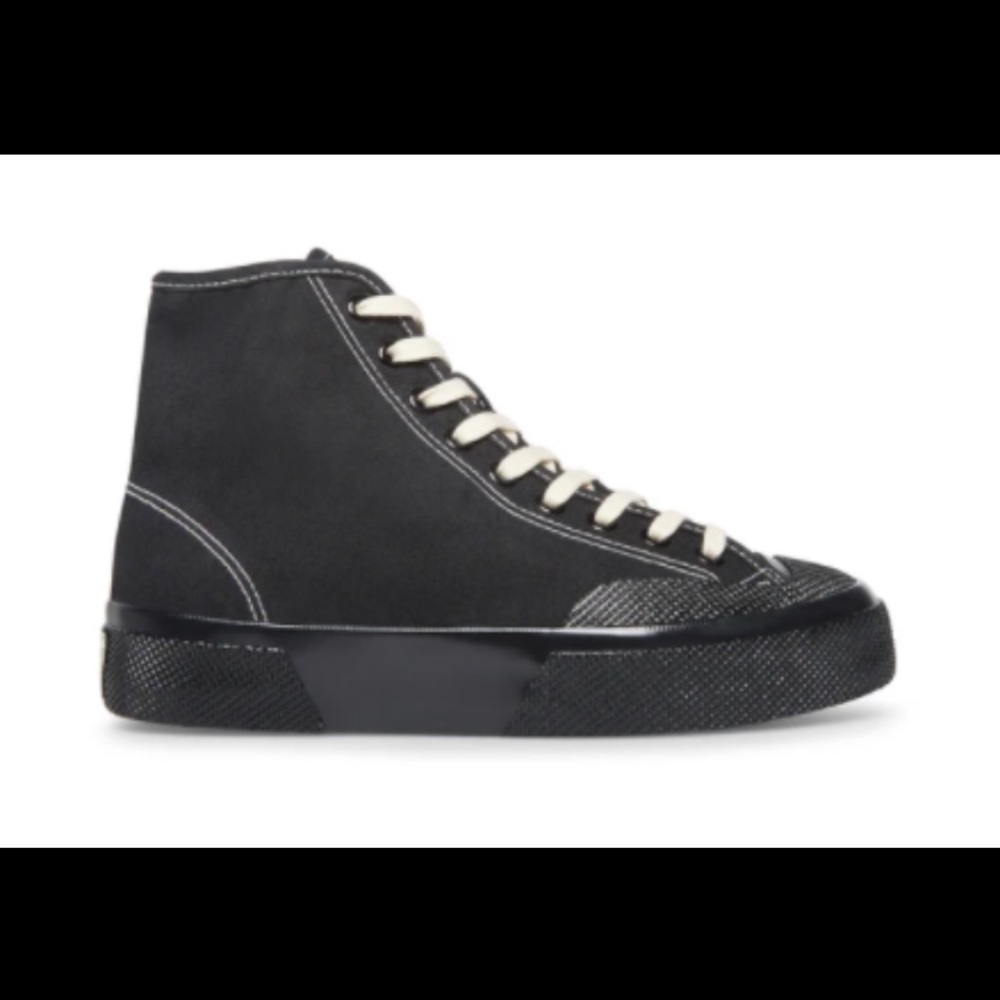 Men’s Superga Hightop All Black Size 12